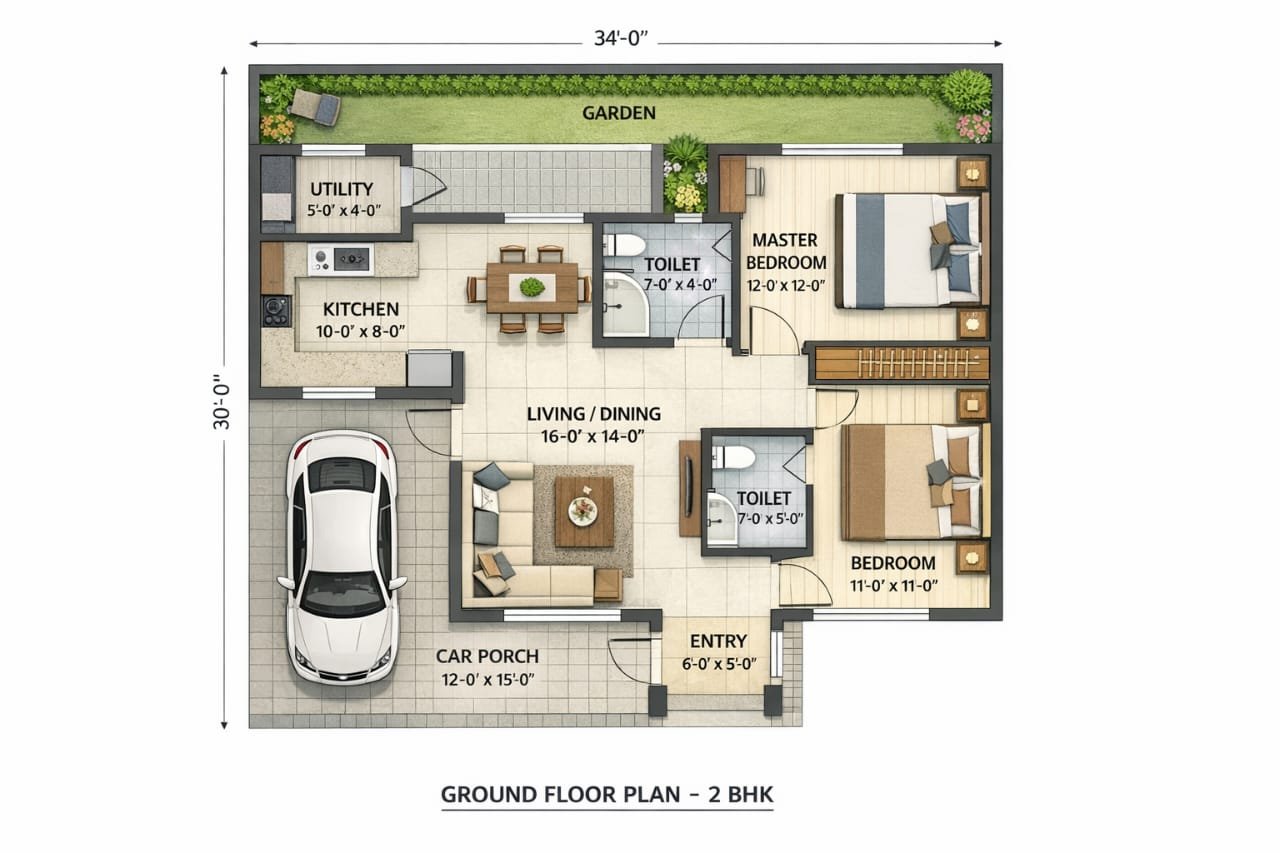 Architectural Home Planning (Naksha)
